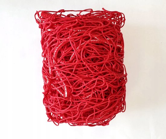 Rode Voetbaldoel Net 3x1.55m - Sterk Polyethyleen 4mm — afbeelding 2