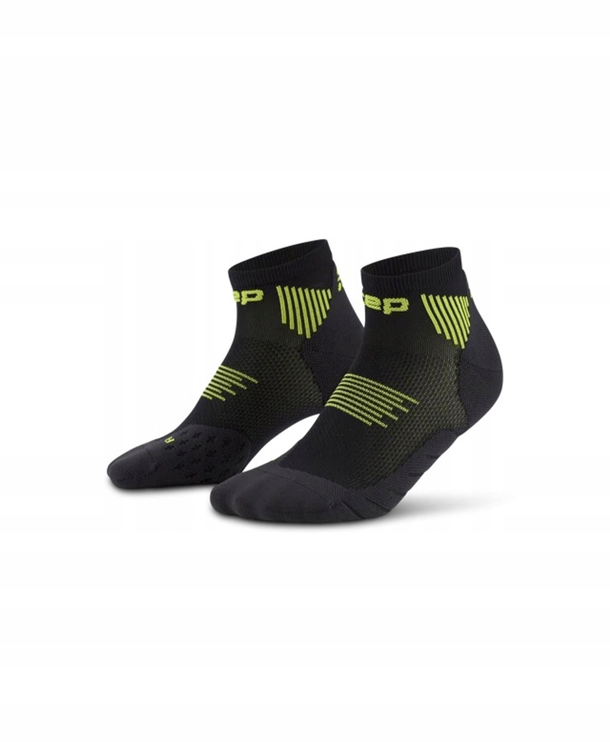 CEP Core Run 5.0 Low Cut Compressie Sokken Heren XL Zwart