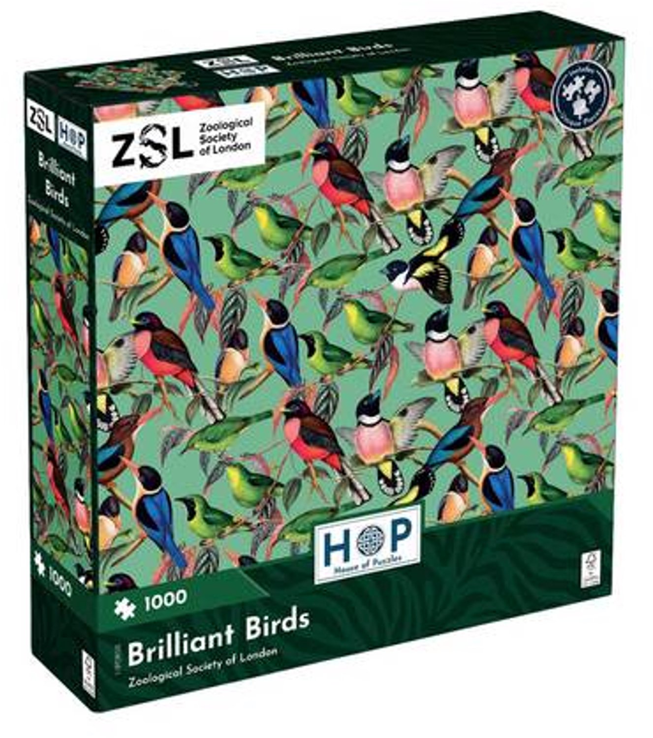 Brilliant Birds Puzzel 1000 Stukjes
