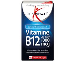 Lucovitaal Lucovitaal Vitamine B12 1000 mcg 180 tabletten - 180 stuks