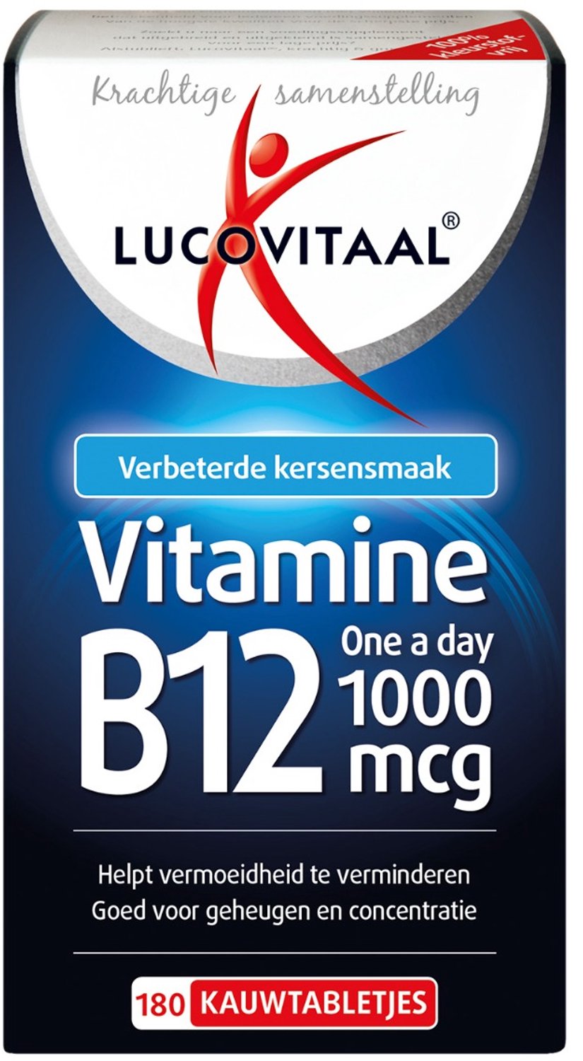 Lucovitaal Vitamine B12 1000 mcg 180 tabletten