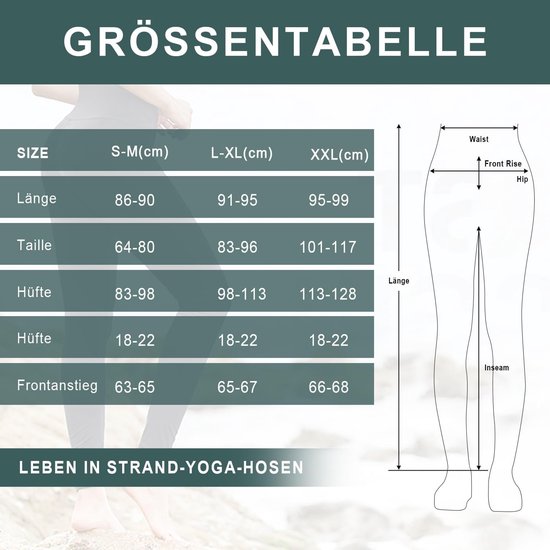 Hoge Taille Dames Leggings voor Sport en Yoga - Ademend en Comfortabel Sportbroekje — afbeelding 2