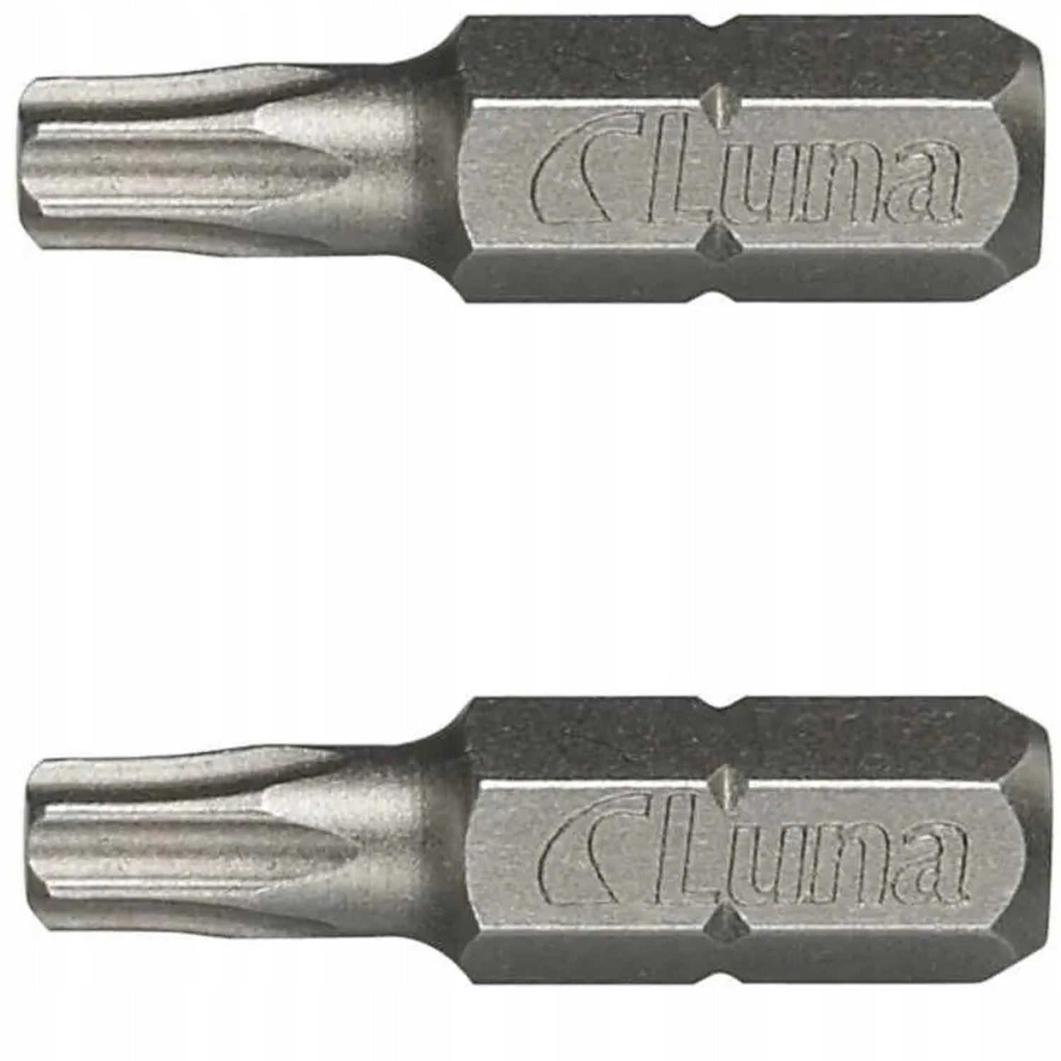 Luna Torx TX20 Bits 1/4" - 2 Stuks