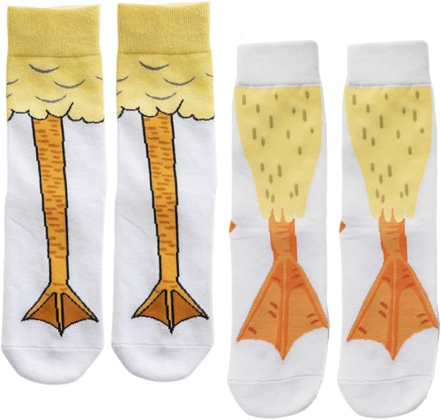 Grappige Kousen met Eendenvoeten voor Volwassenen - Perfecte Kostuumaccessoires en Cadeau voor Dames - Unieke en Comfortabele Sokken