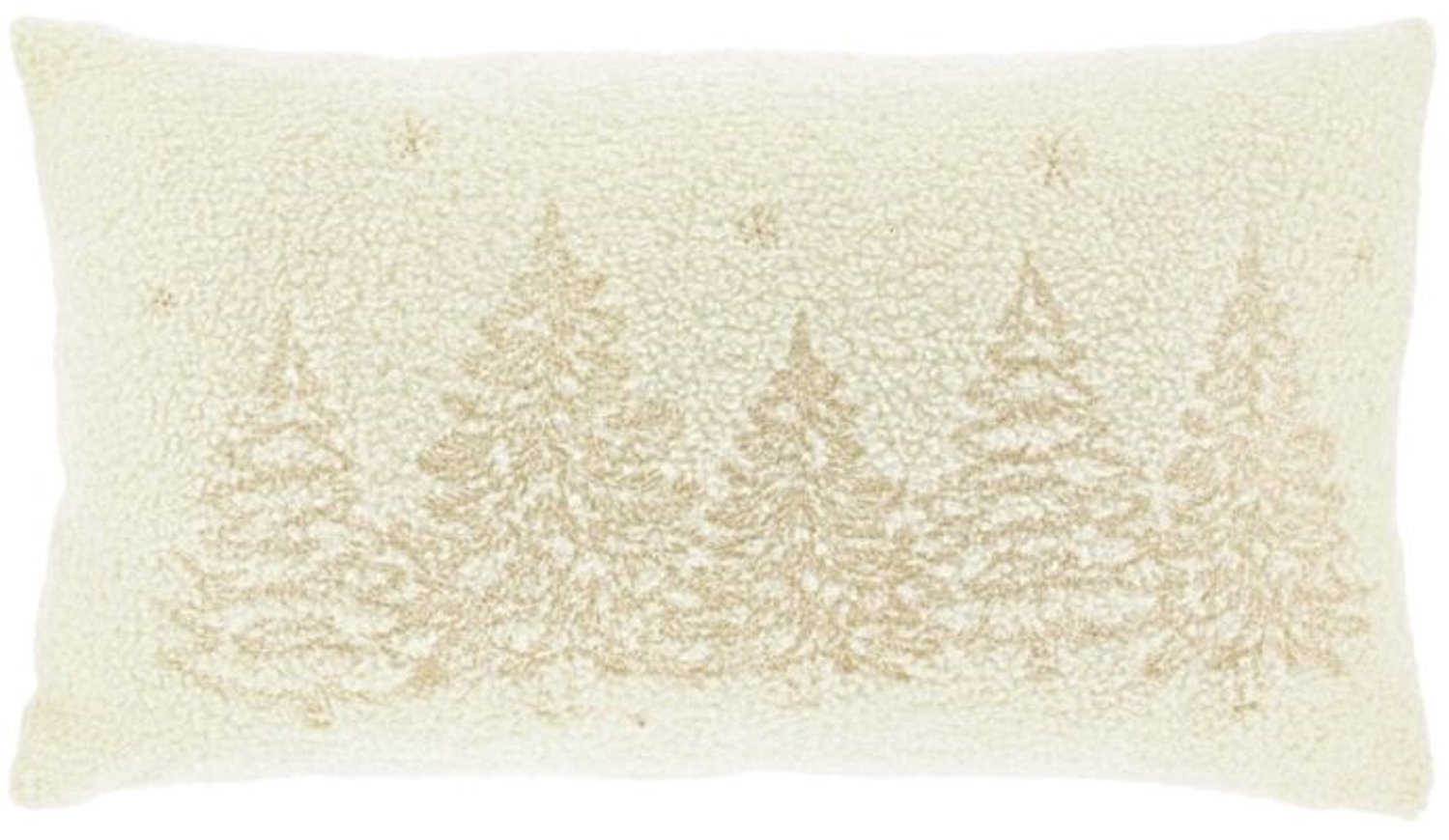 Unique Living Sierkussen Ziara - dove white - 30x50cm Wit