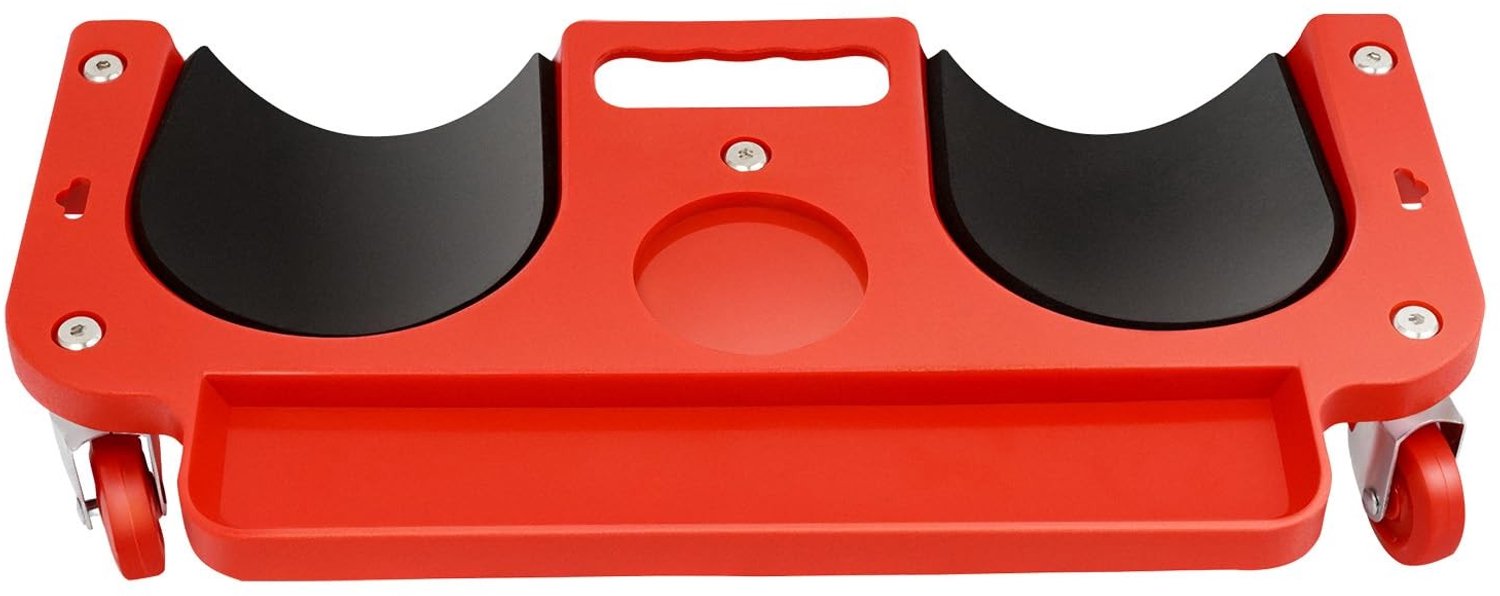 Knie Dolly met Gel Kussen - Rood