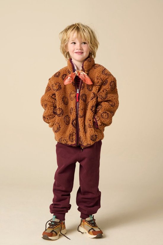 Bruine Teddy Jas Met Smileys