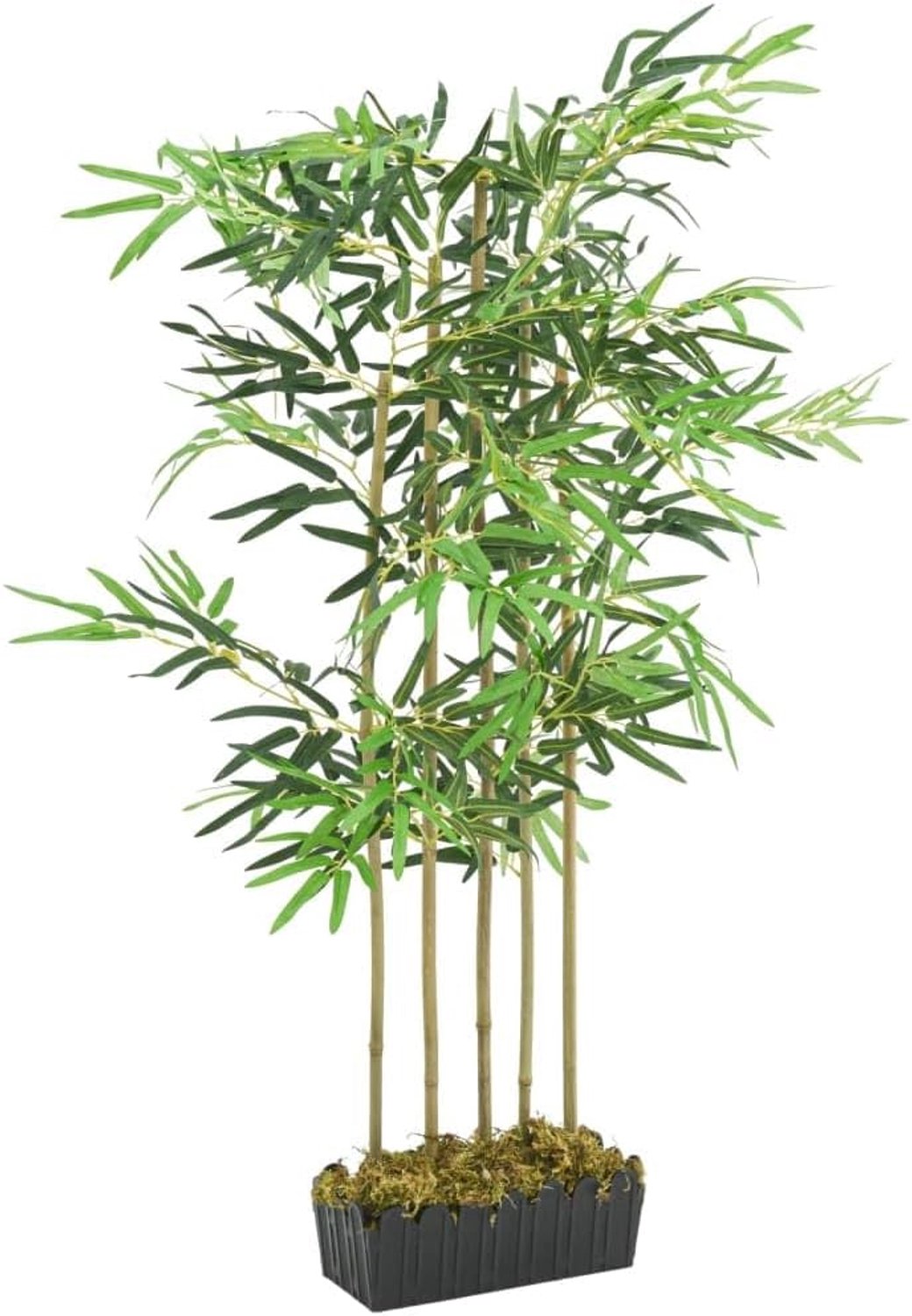 Kunstbamboe, 730 bladeren, 120 cm, groen