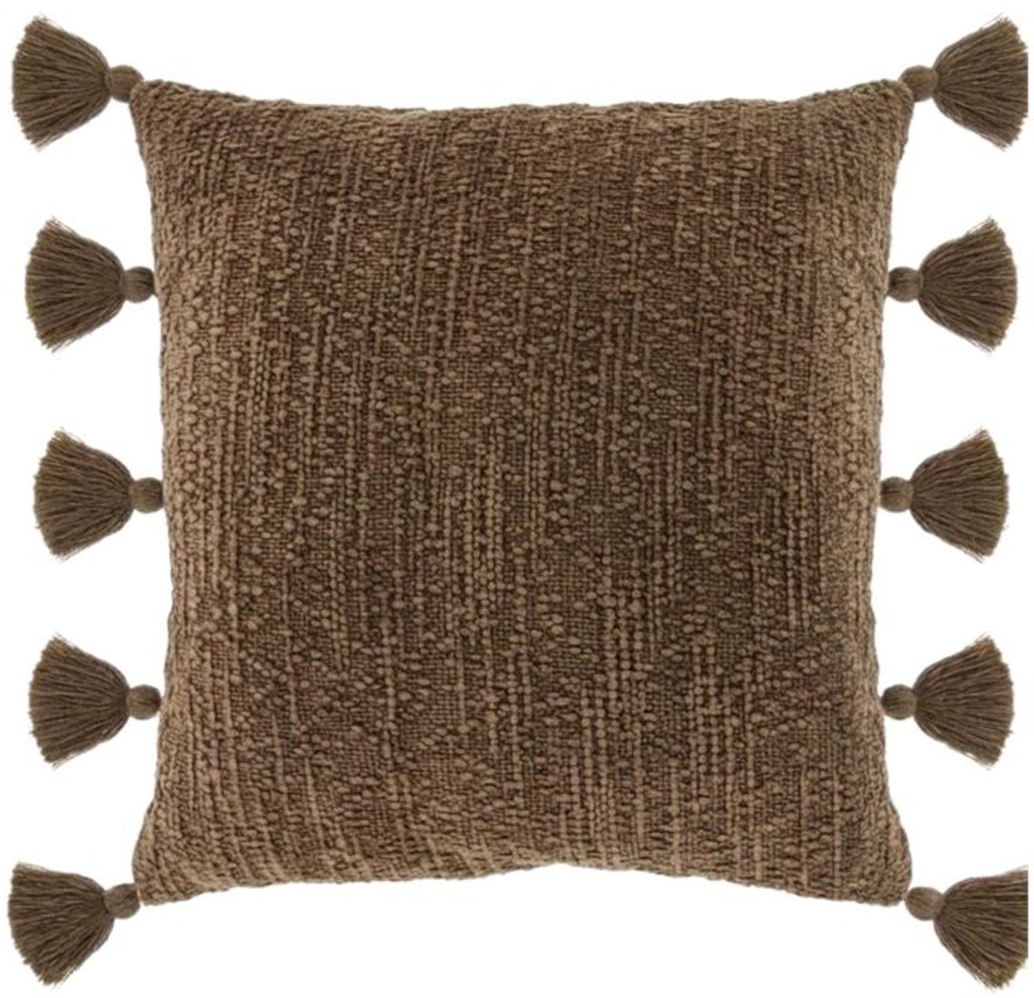 Unique Living Sierkussen Naomi - rocky brown - 45x45cm Bruin