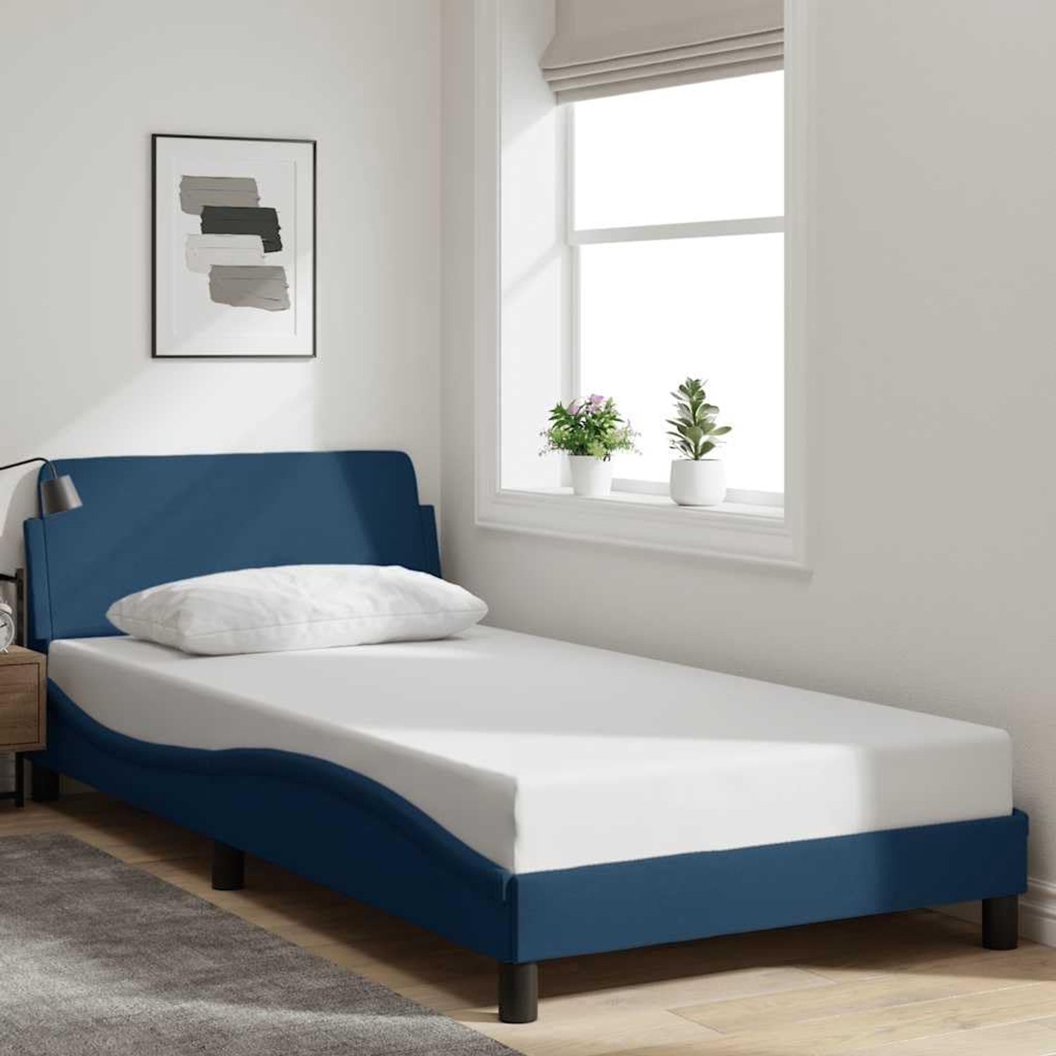 Ademend Dover 100x200 cm blauw