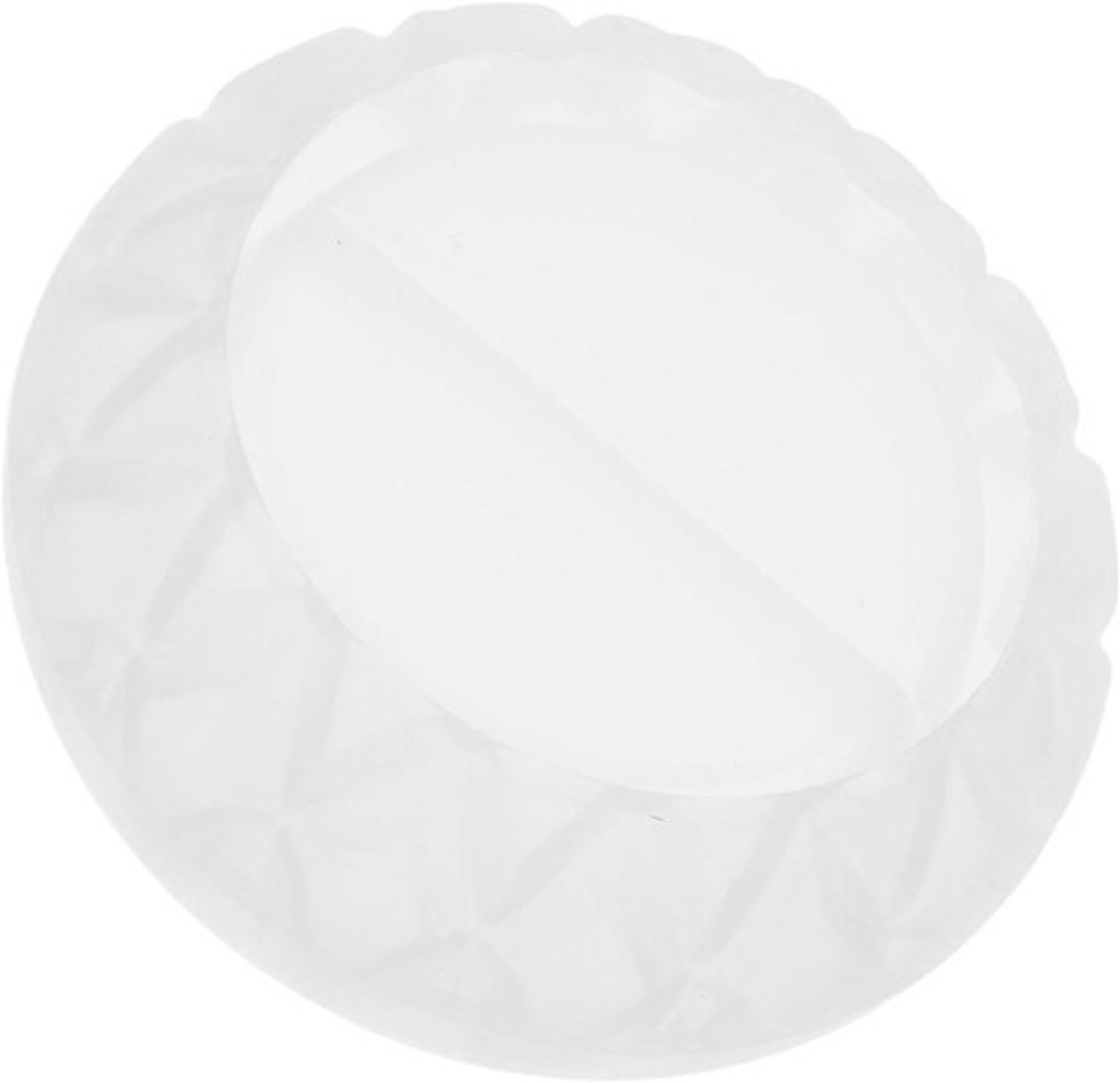 Betonmal - Plantenpot - Zelf decoraties maken - Geometrisch ontwerp - 82 x 82 x 3 cm - Wit