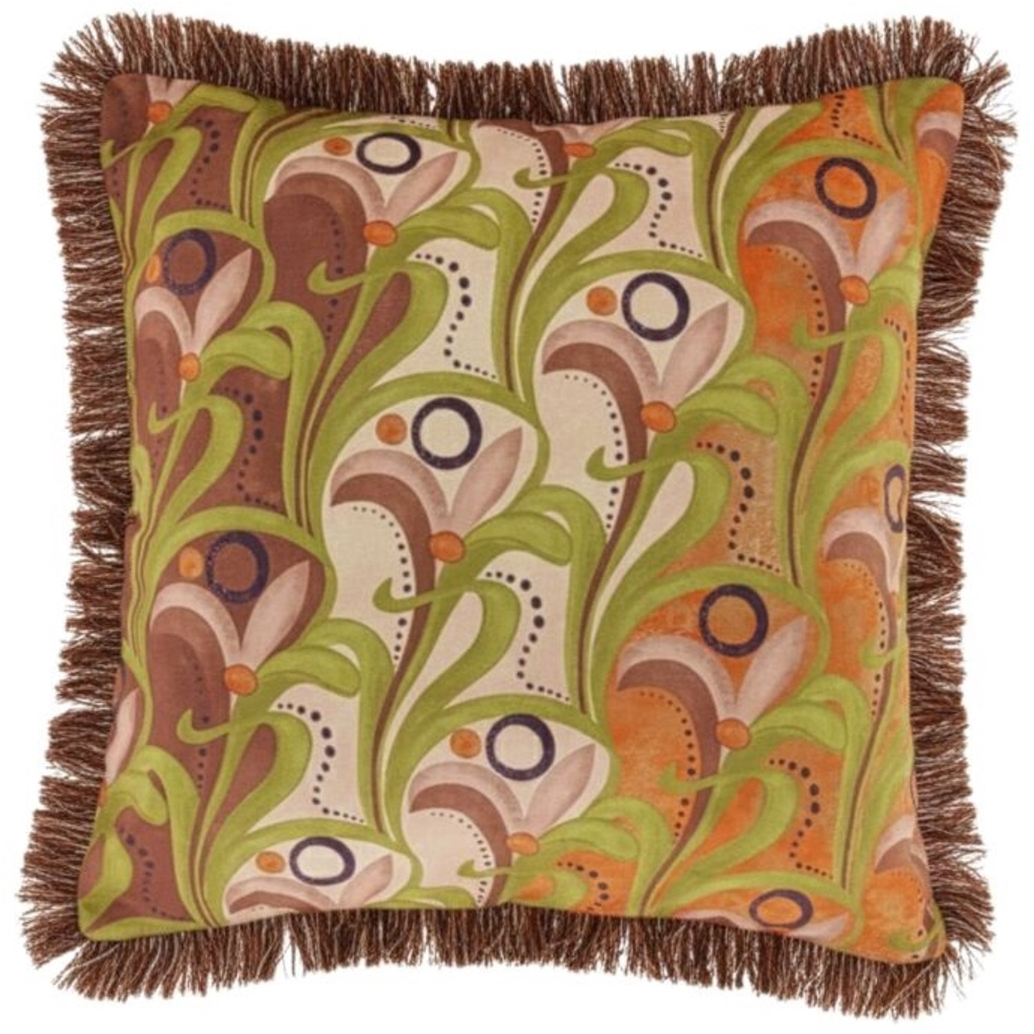 Unique Living Sierkussen Bodi - dessin 3 - 45x45cm Multikleur