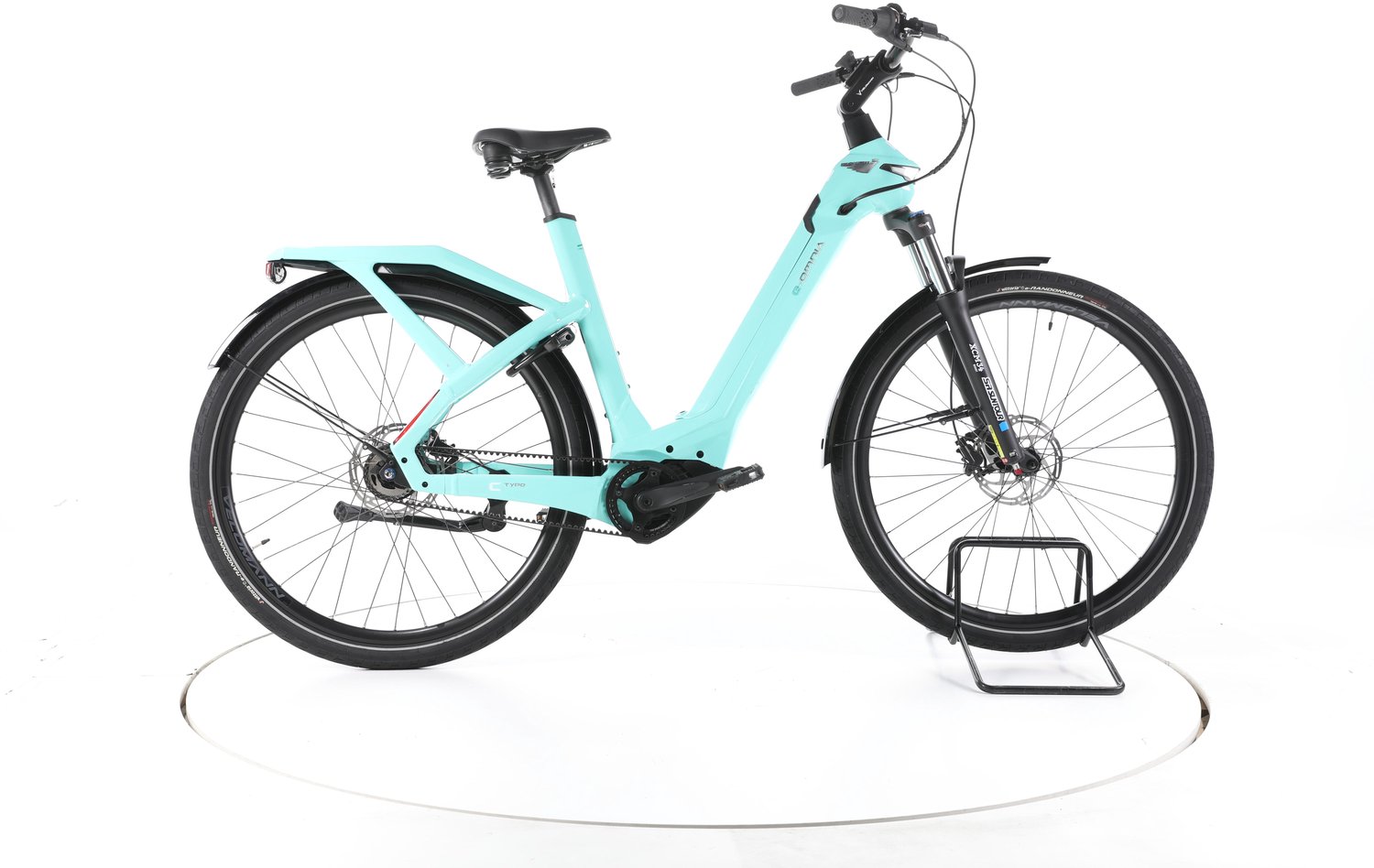 Bianchi E-omnia C-Type Elektrische citybike Bosch Accu 625Wh 29" blauw Pro