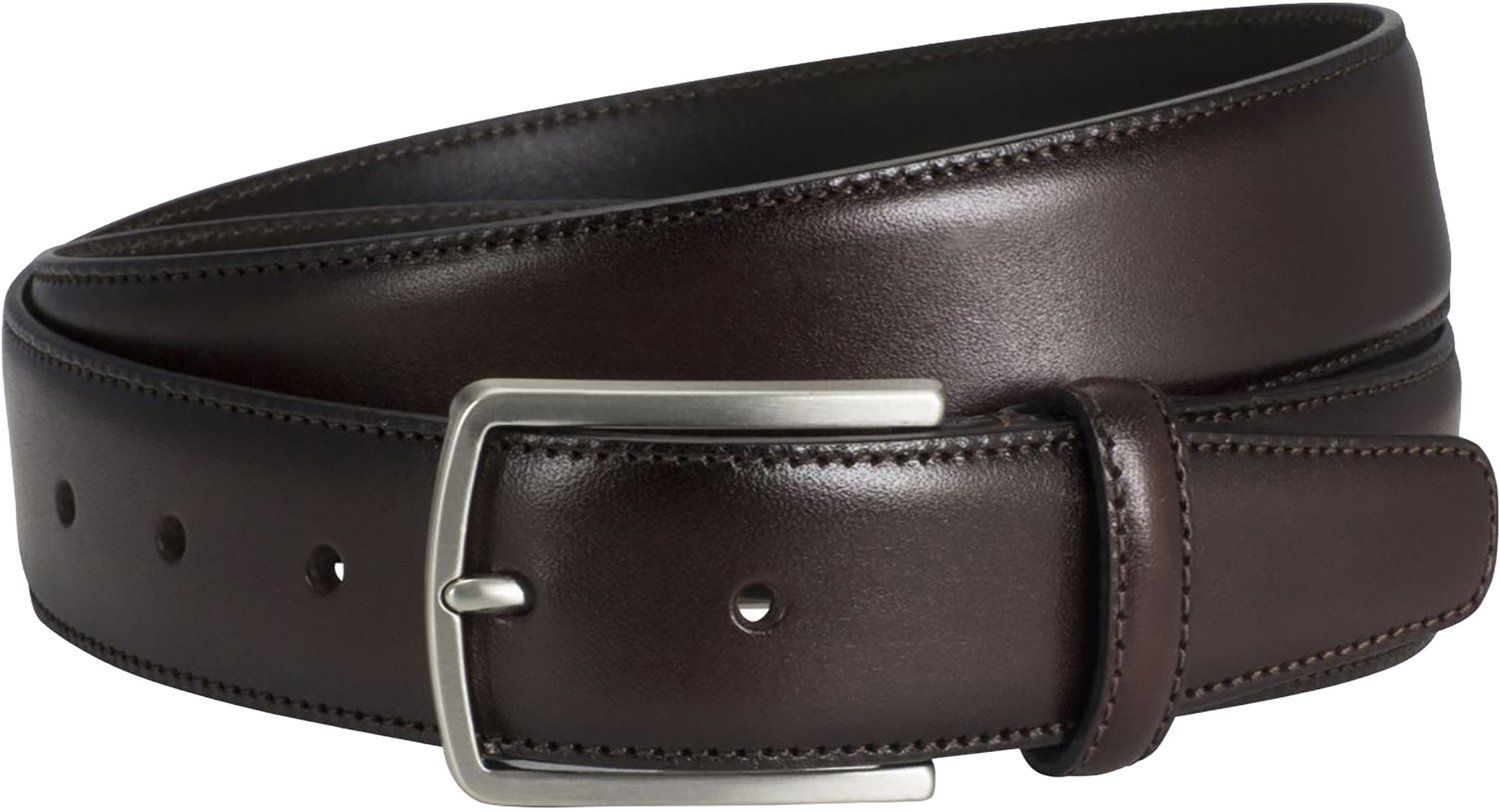 LINDENMANN leren heren riem - bruin