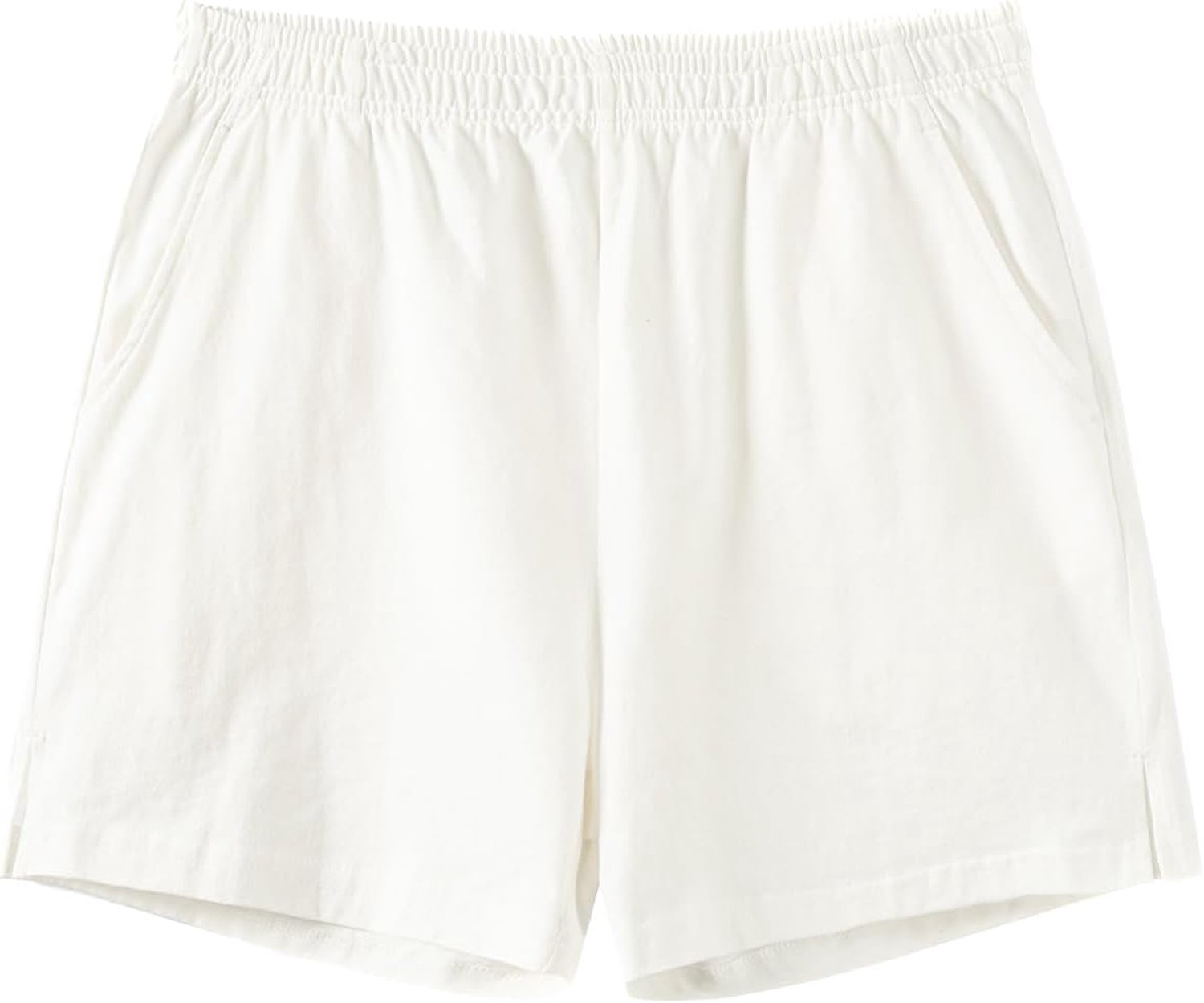 Slaapbroek voor heren, kort, katoen, 10 cm, lichte slaapshorts, korte pyjamabroek, pyjamabroek met zakken