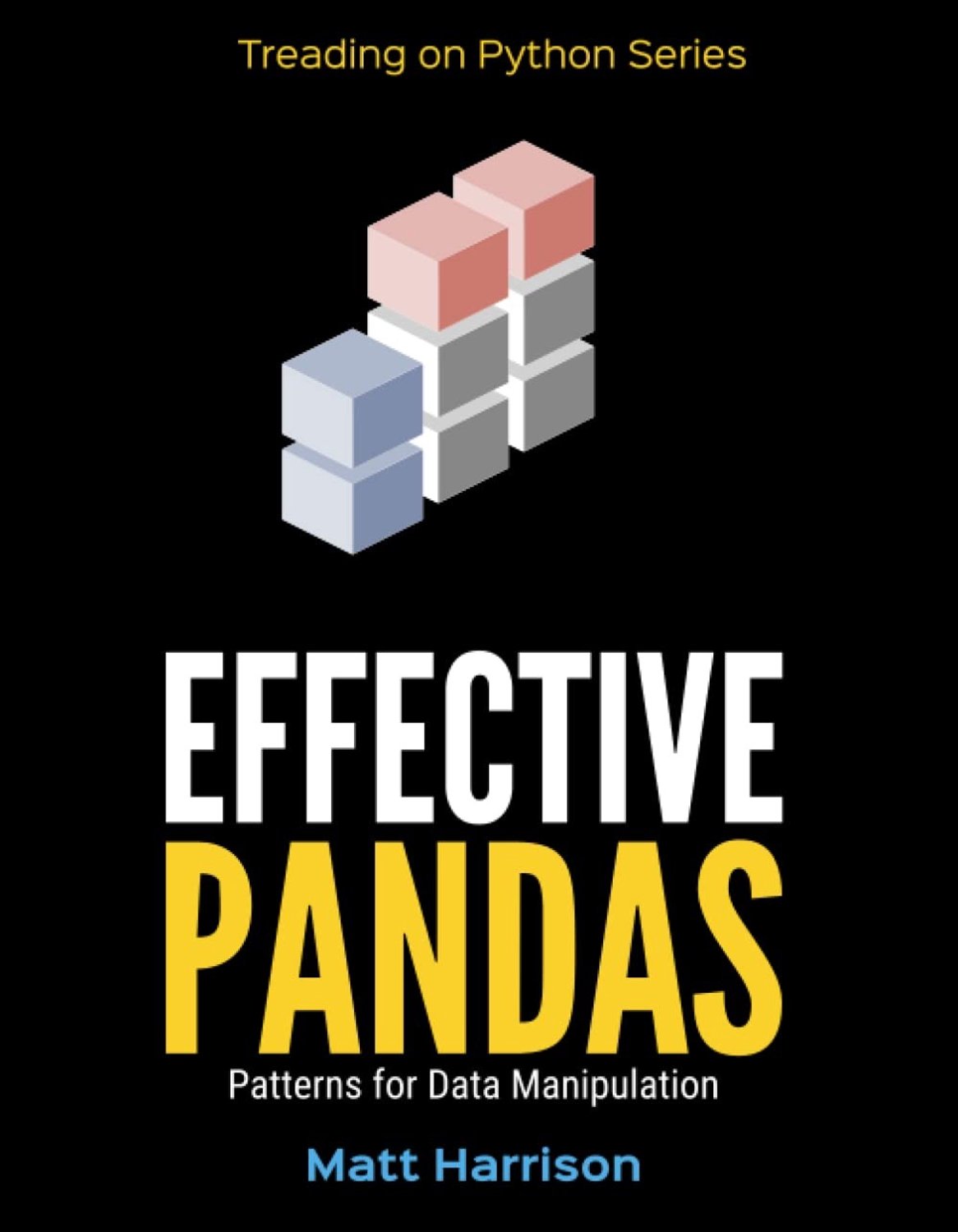 Boek over data manipulatie met effectieve patronen in Pandas