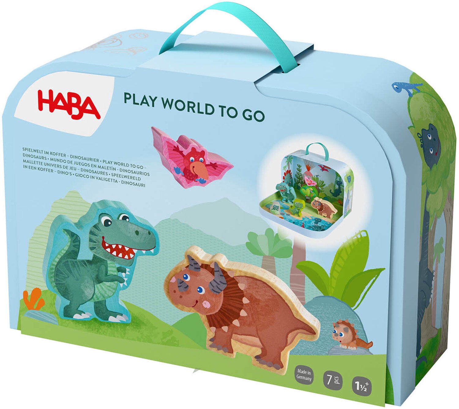 Haba peuter Speelwereld Dino in een koffer [1.5 jaar+]