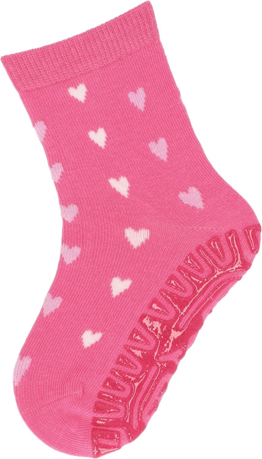 Merkloze Babysokken met Antislipzool - Hartjes & Zonneprint