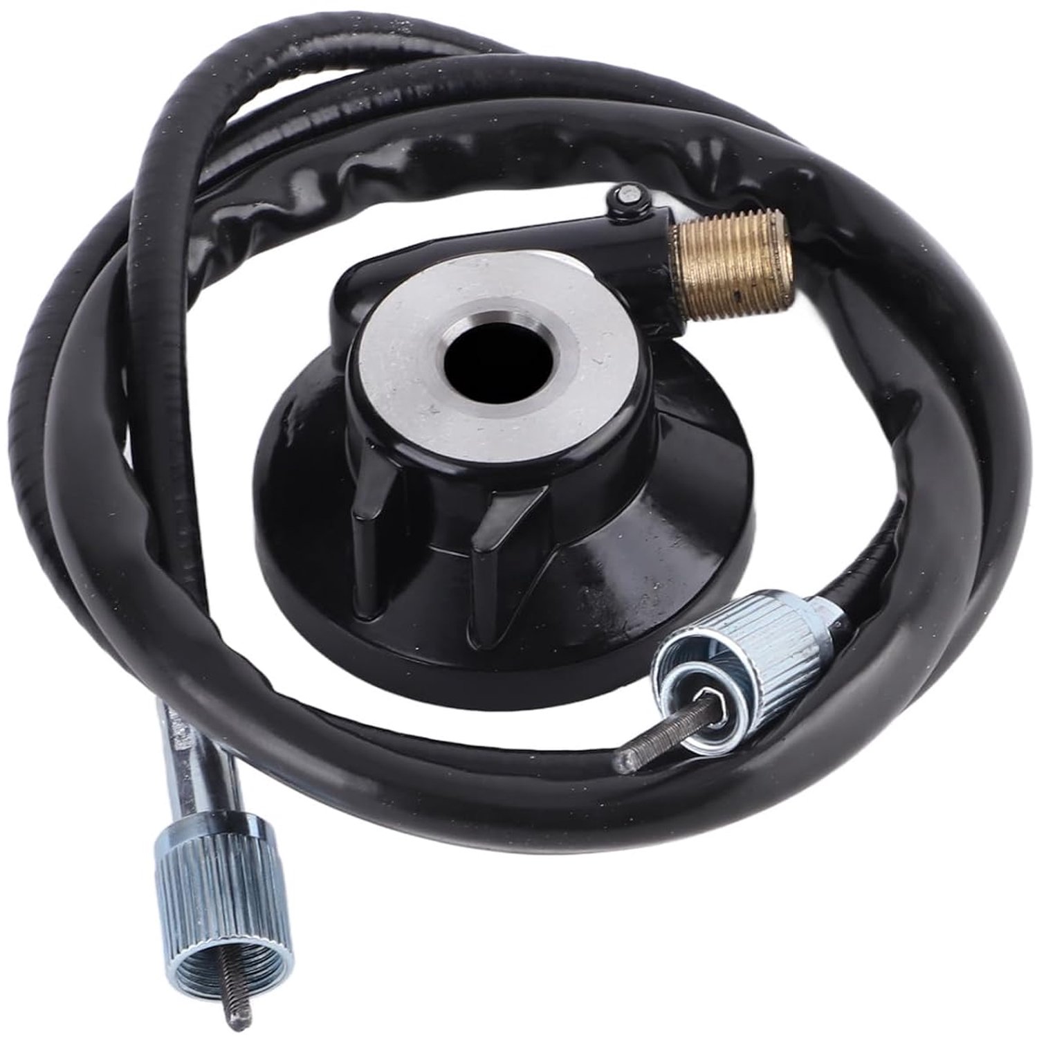 12 Mm Snelheidsmeter Aandrijftandwiel met Kabel PC Aluminium Snelheidsmeter Kabel Tandwiel 100 Cm voor GY6 50c C 150c C Scooter Directe Vervanging Dagelijks Reparatiegebruik