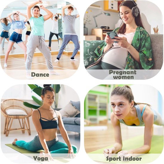 Dames Pilates & Yoga Sokken met 5 Tenen - Antislip & Ademend — afbeelding 5
