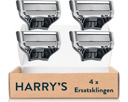 Harry's Scheermesjes voor Mannen - 4 Reservemesjes met Precisietrimmer