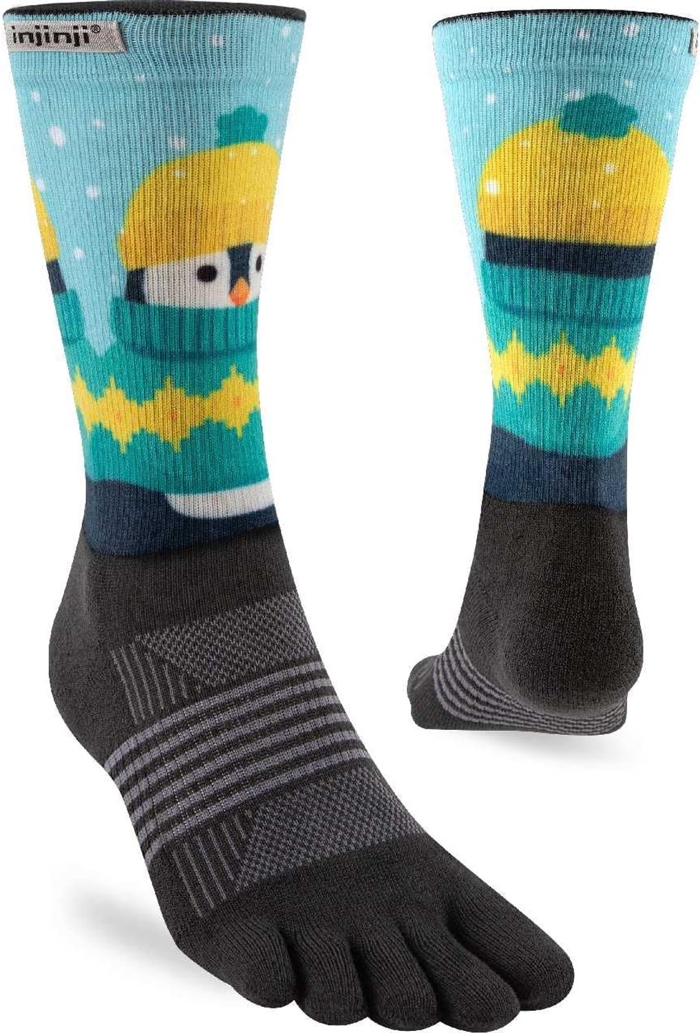 Injinji Dames Trail Midweight Crew Sokken Spectrum Polar