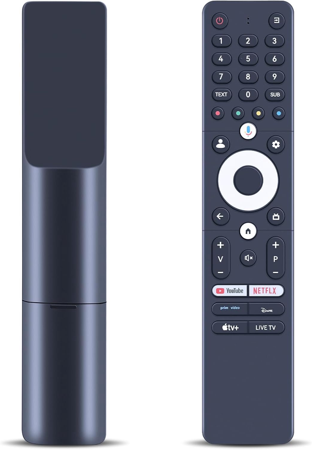 RC112GUW vervangende afstandsbediening, geschikt voor Thomson OLED Smart Android TV 43QG7C14, 50QG7C14, 55QG7C14, 65QG7C14, 75QG7C14, 85QG7C14, 100QG7C14,43QG 5C14 50QG5C14 55QG5C14