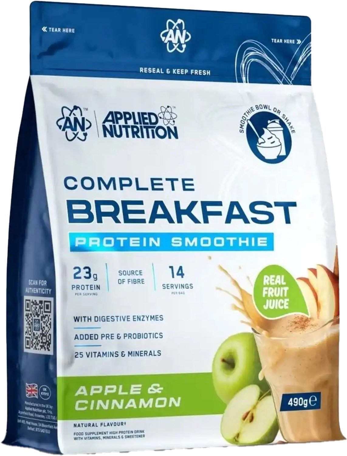 Complete Breakfast Smoothie - 490 g - Apple & Cinnamon