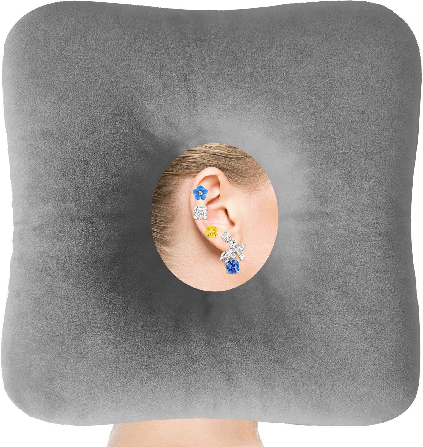 Donut Kussen voor Oorcomfort bij Zijslapers