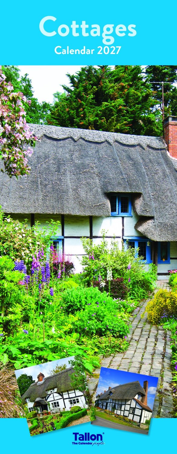 Cottages & Gardens Kalender 2027 Slimline