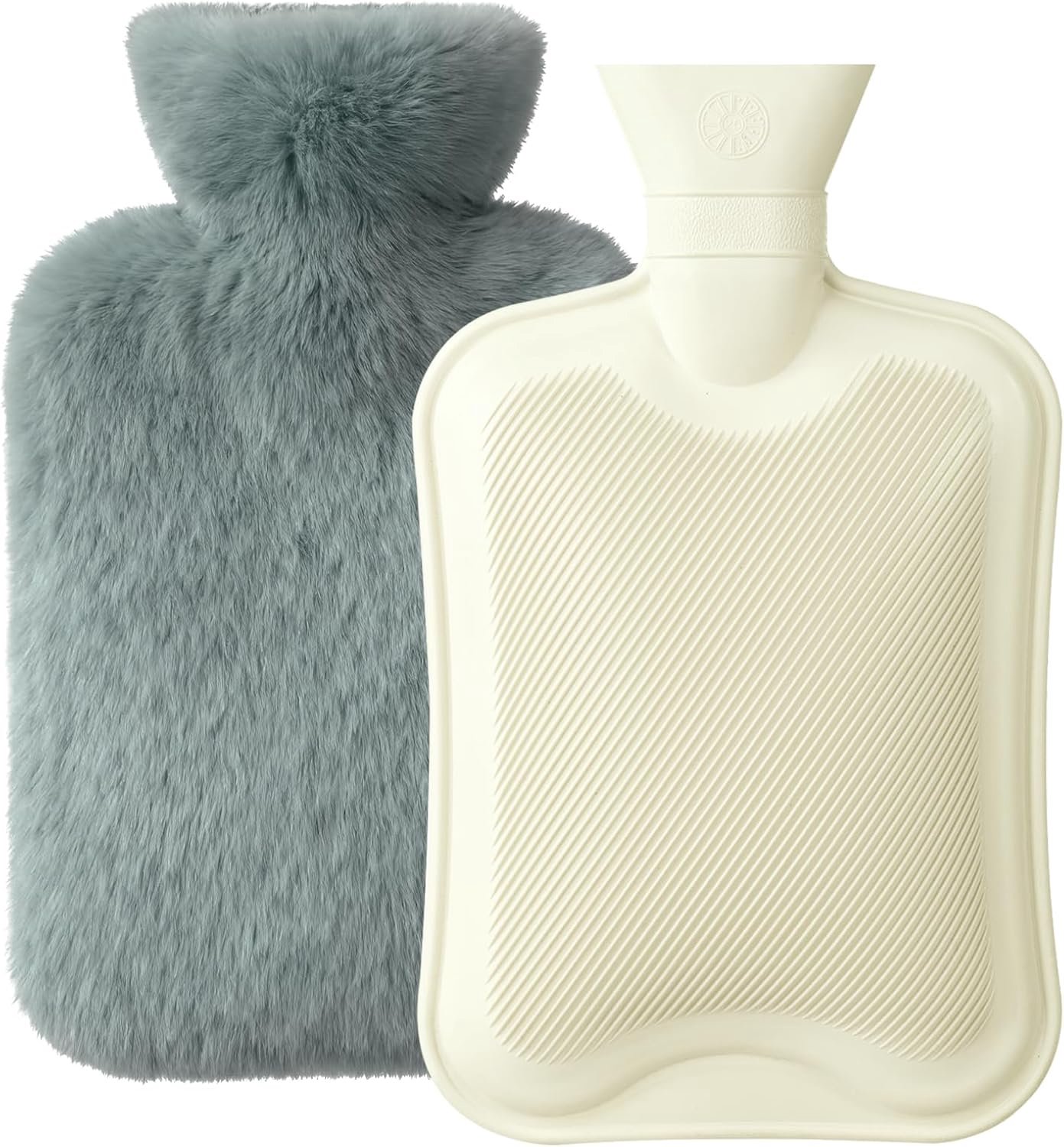 Warmara Warmtekruik - Warmtezak - Herbruikbare Warmtekruik - Grijs - 73cm x 13cm x 2cm