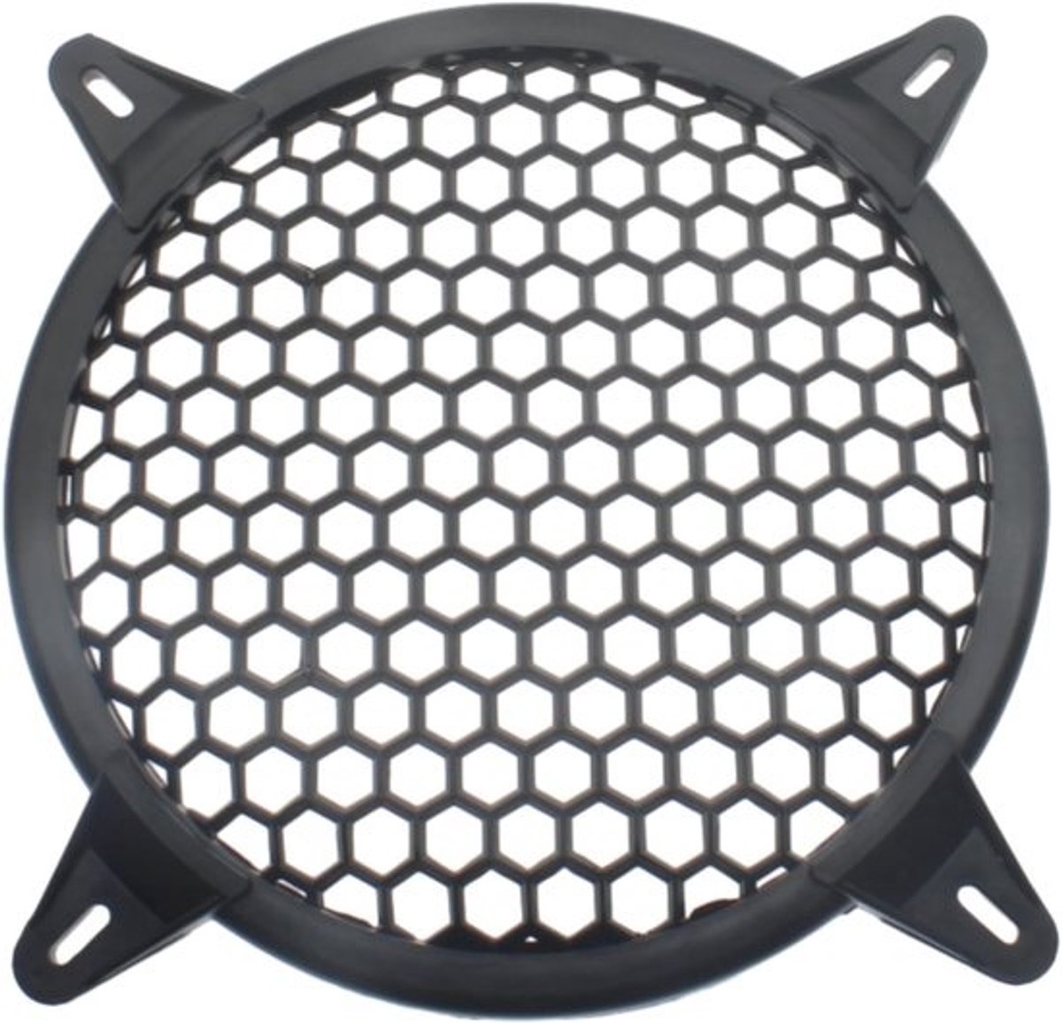 2 stuks 6 inch ronde speakergrills - Subwooferbeschermhoezen met montageschroeven