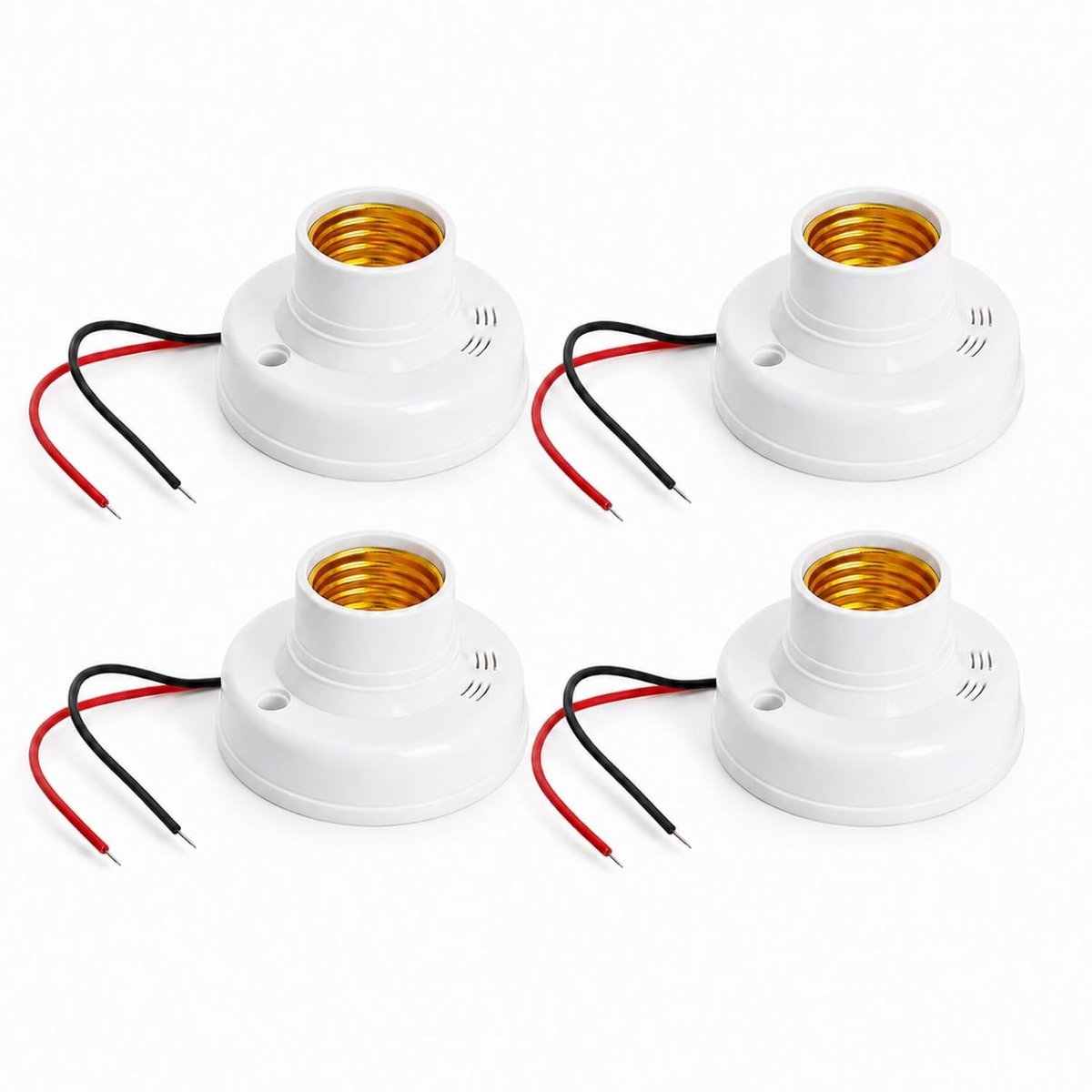 Bewegingsmelderfitting E27 - Energiezuinig - Voor automatische verlichting - Ideaal voor binnen en buiten - ShopVlot