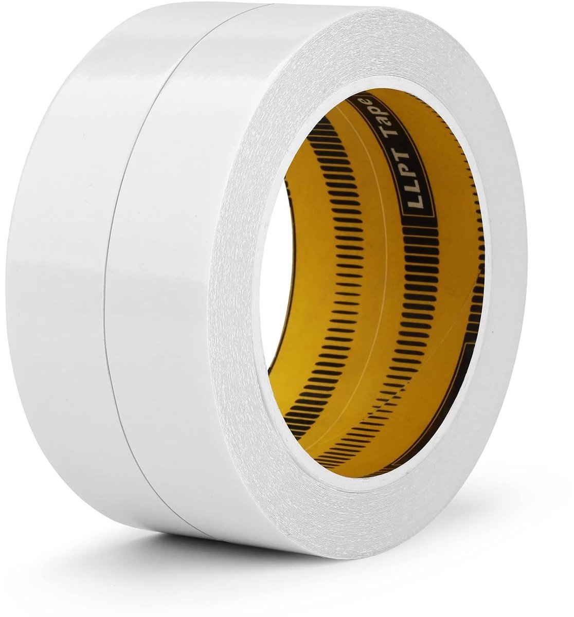Dubbelzijdige zelfklevende tape 25mm x 15m - 2 rollen - Translucent, ultradun en handafscheurbaar voor DIY, knutselen en fotografie