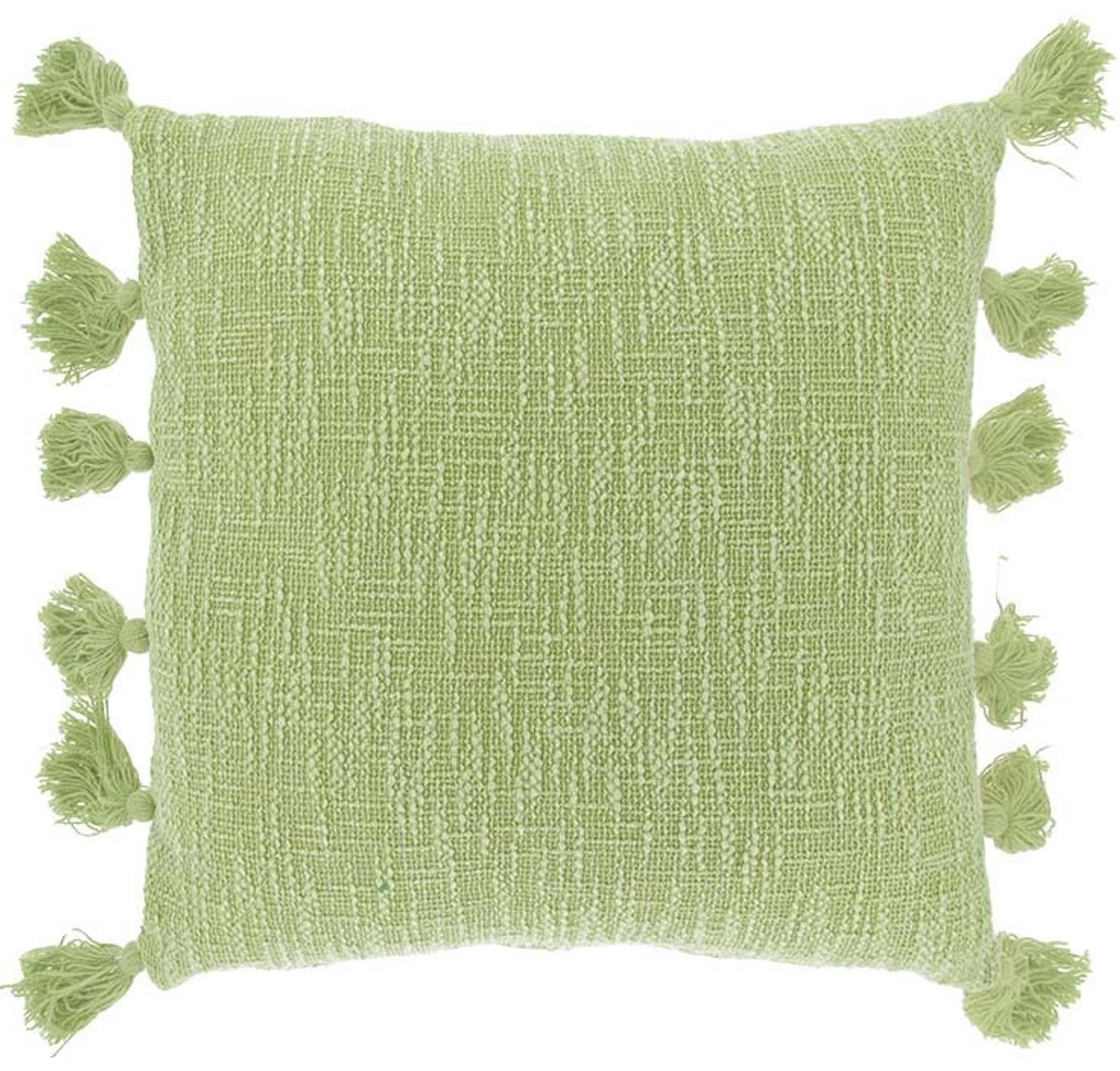 Unique Living Sierkussen Jonne - Nile Green - 45x45cm Groen