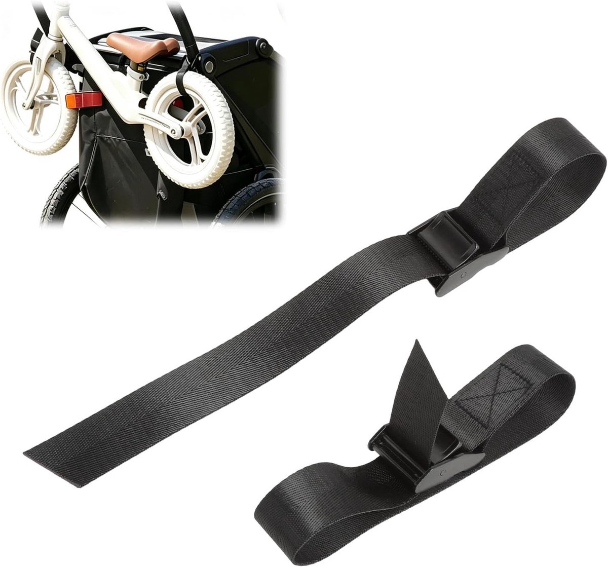 Spanbanden met Gesp, Bevestigingsband voor Bagage 52cm