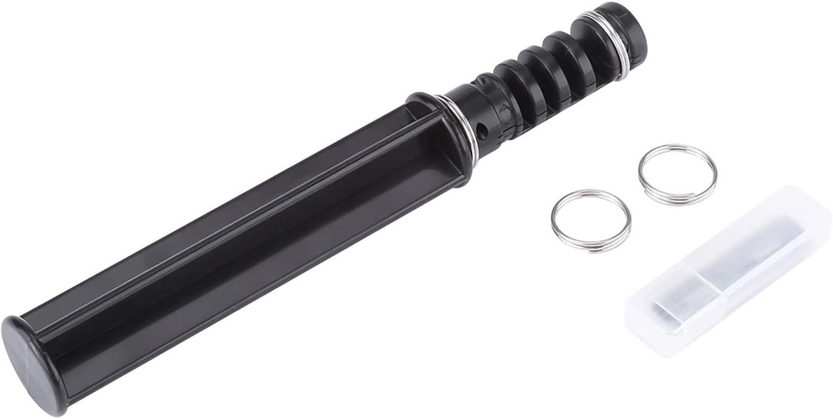 Leren strip cutter met 3 messen - kunststof - duurzaam - ideaal voor het snijden van leren strengen - ShopVlot