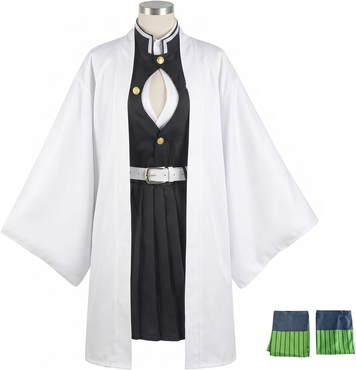 Cosplay Kimono Kostuum voor Vrouwen, Japans Kostuum met Cape, Perfect voor Halloween en Carnaval, Premium Kwaliteit en Veelzijdig Gebruik