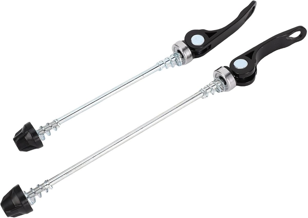 Set van 2 Snelle Ontgrendeling Fietswiel Naven Skewers - Lichtgewicht Aluminium voor Race- en Mountainbikes