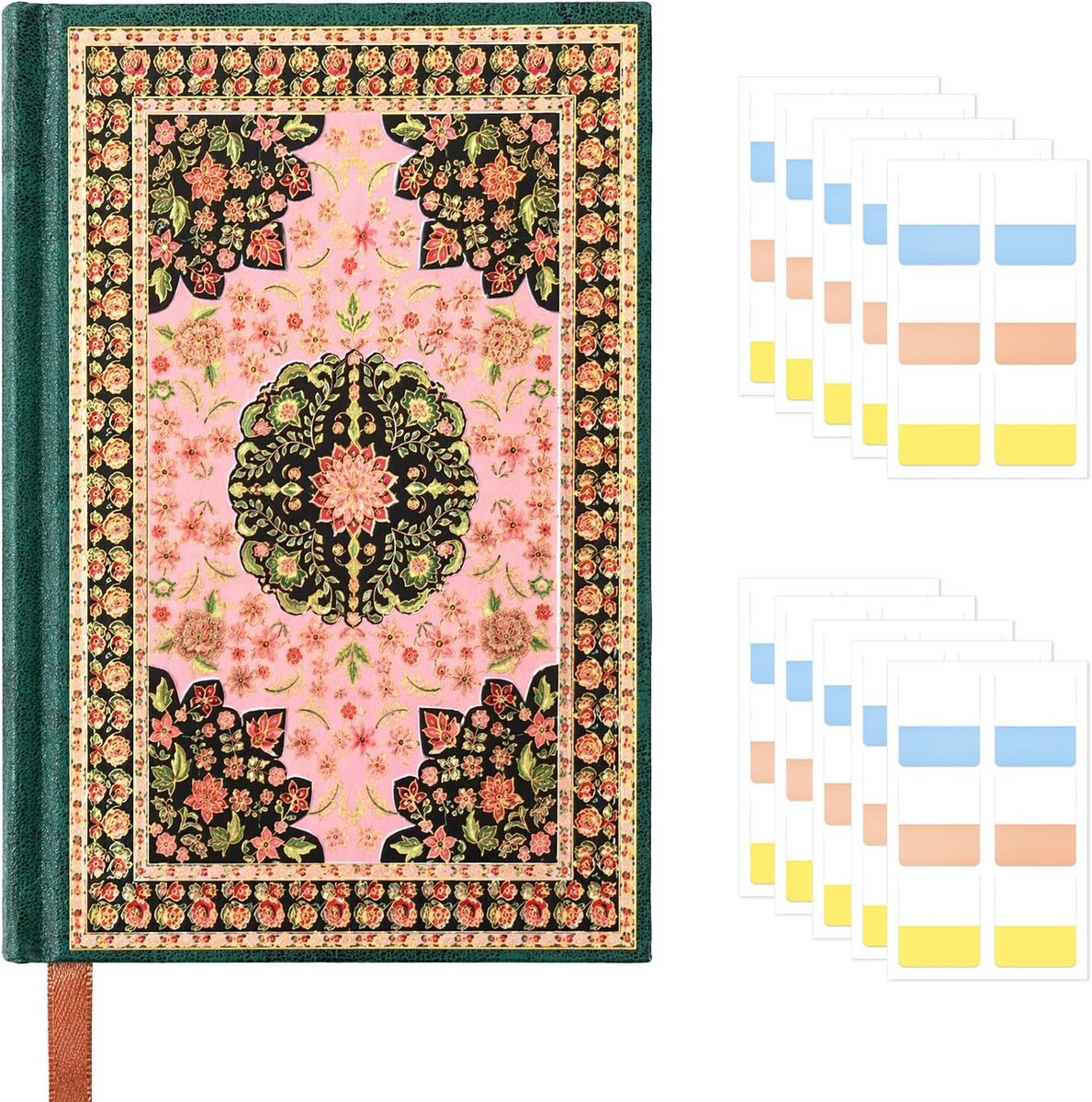 A6 notitieboek gelinieerd - mini-hardcover - 96 vellen - ideaal voor school en werk - ShopVlot