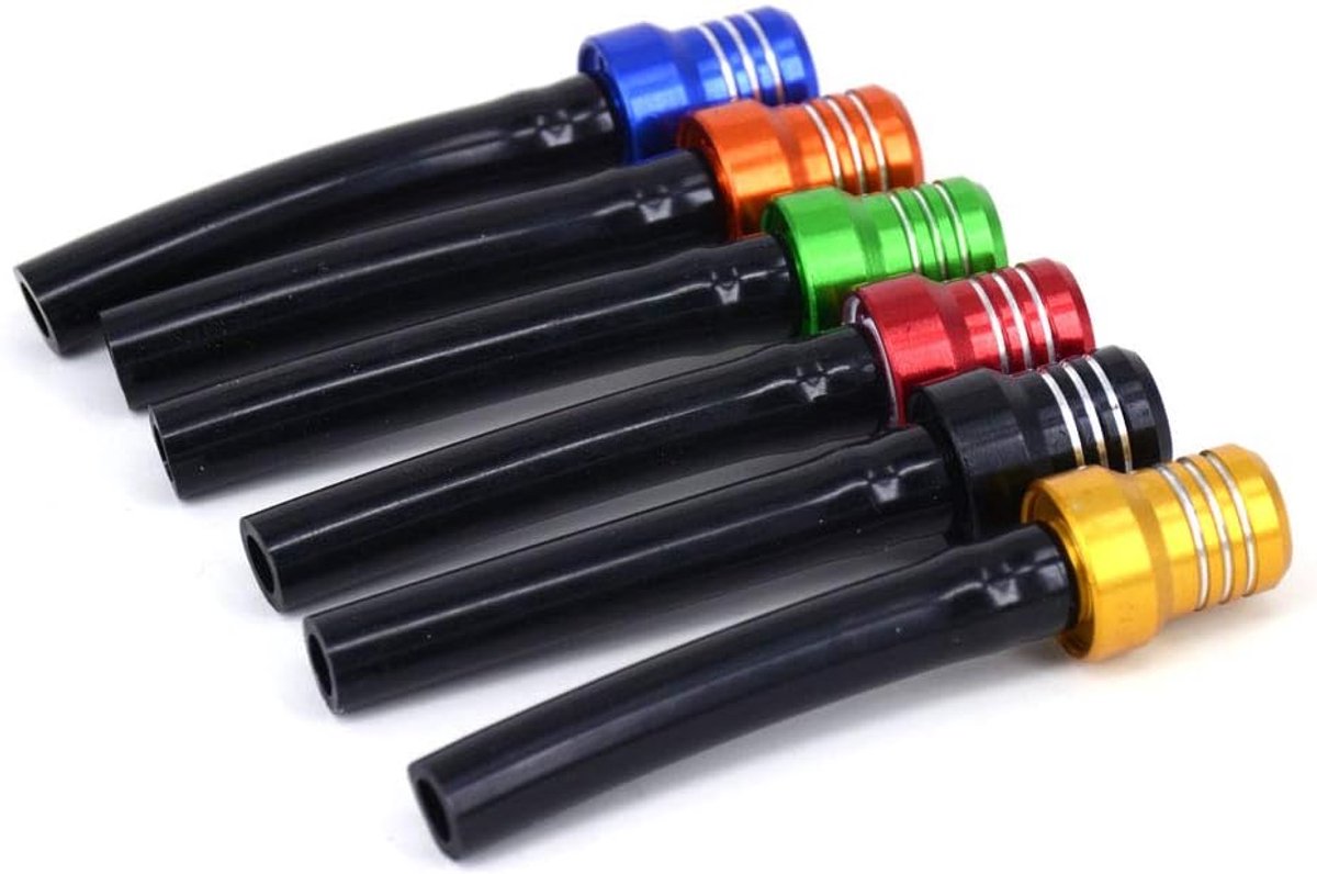 AnXin Vent Hose Gas Fuel Tank Cap Vent Hose Tube CNC Universal for ATV Quad CRF YZF RMZ KLX DRZ Pit Dirt Bike - ShopVlot