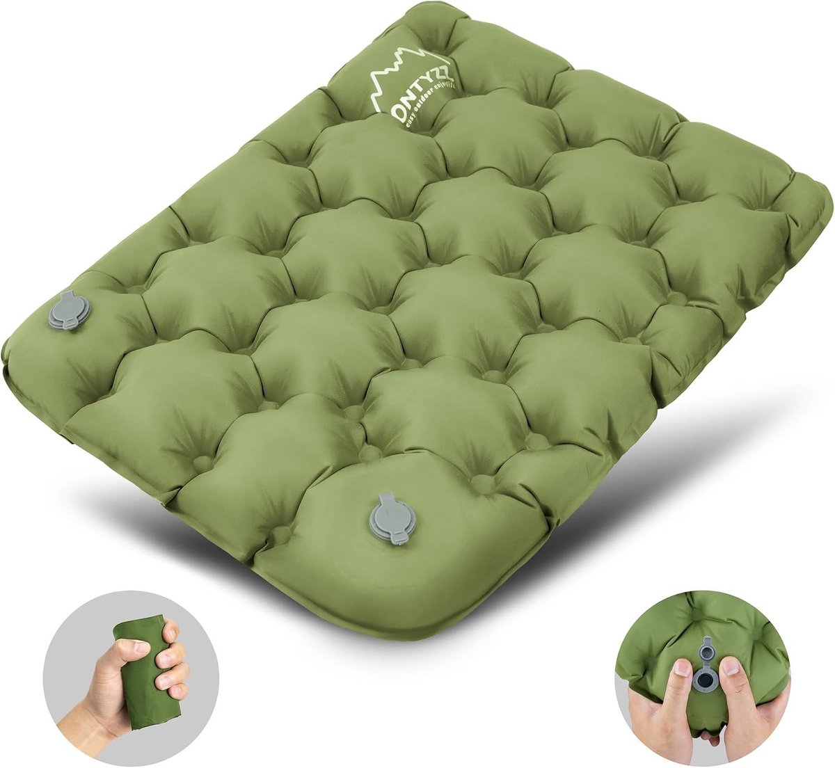 Opblaasbaar Draagbaar Stadionzitkussen voor Tribunes - Waterdicht, Ultralicht, Ideaal voor Buiten, Tuin, Concerten en Kamperen