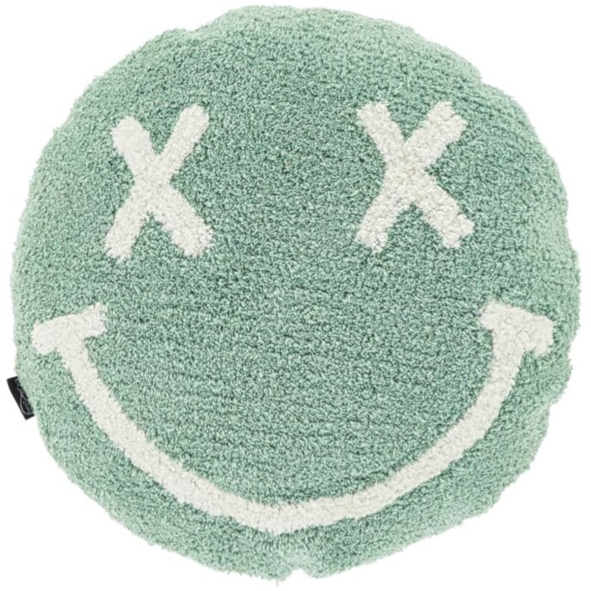 Unique Living Sierkussen Smile - Beach Blue - 45cm Ø Blauw