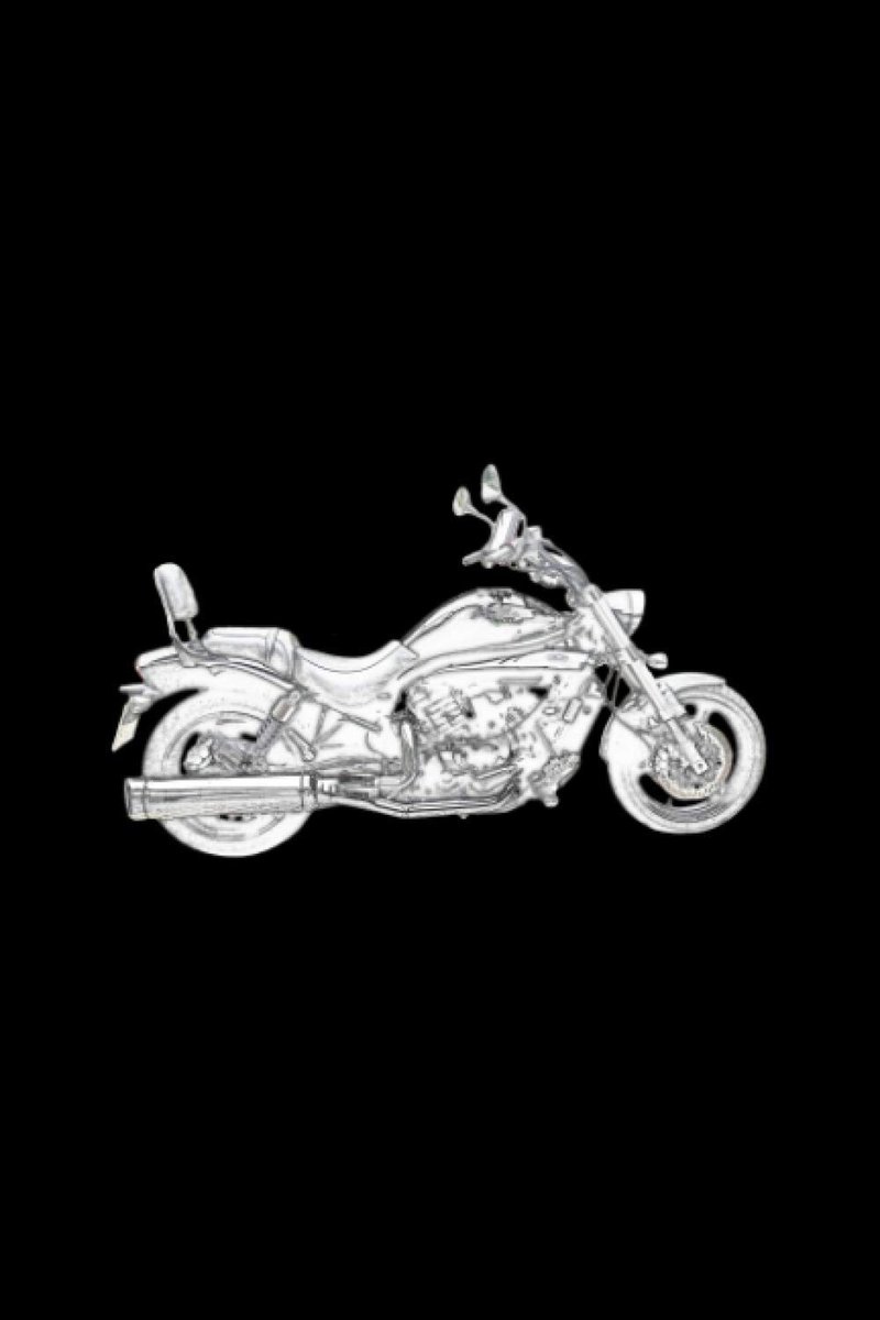 Cruiser Sketch: Chopper Motorbike Journal For Lovers of Motorcycles, 120 Pages 6 x 9 inches Cruiser Motorcycle Lined - ShopVlot