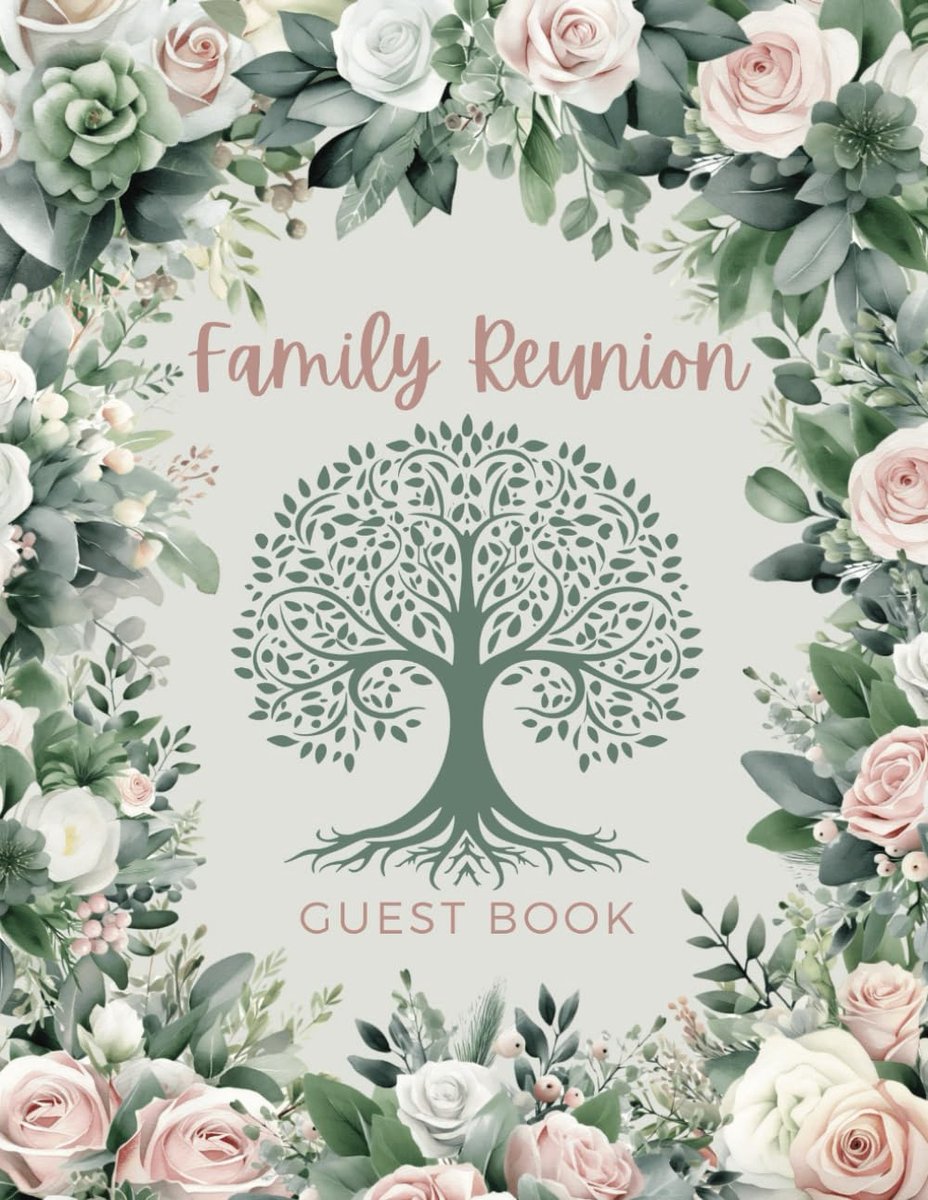 Family Reunion Guest Book: sign in keepsake book for family events; guest book for family gatherings - ShopVlot
