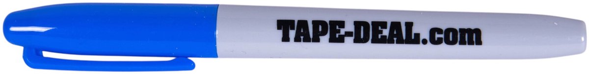 Tape-Deal Permanent Marker Blauw
