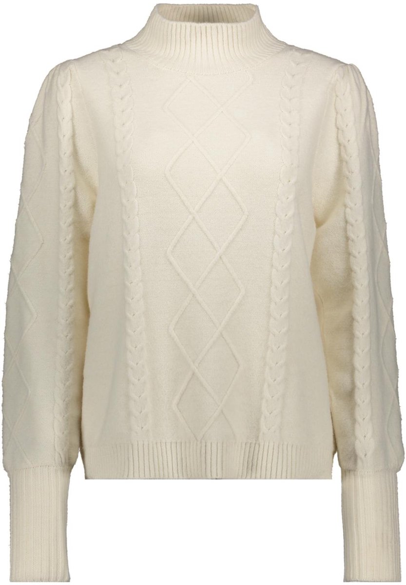 NED Trui Lindas Ls Rml Fine Knit Melange 26w U322 03 Ecru Dames Maat - M