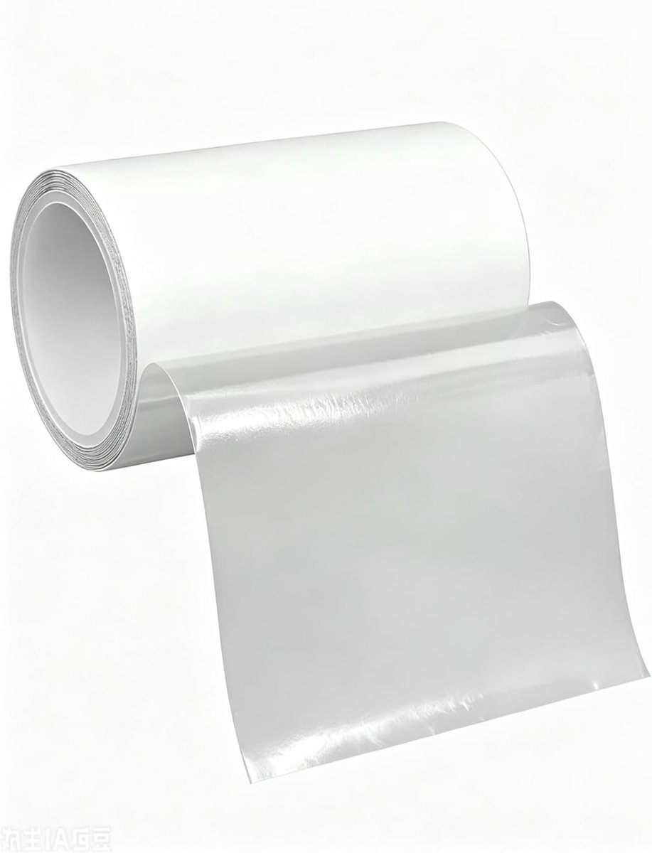 Transparante reparatietape voor onderwaterzwembaden, waterdicht en zelfklevend, ideaal voor dekzeilen en tenten, 8 cm x 215 cm, dikte 0,3 mm