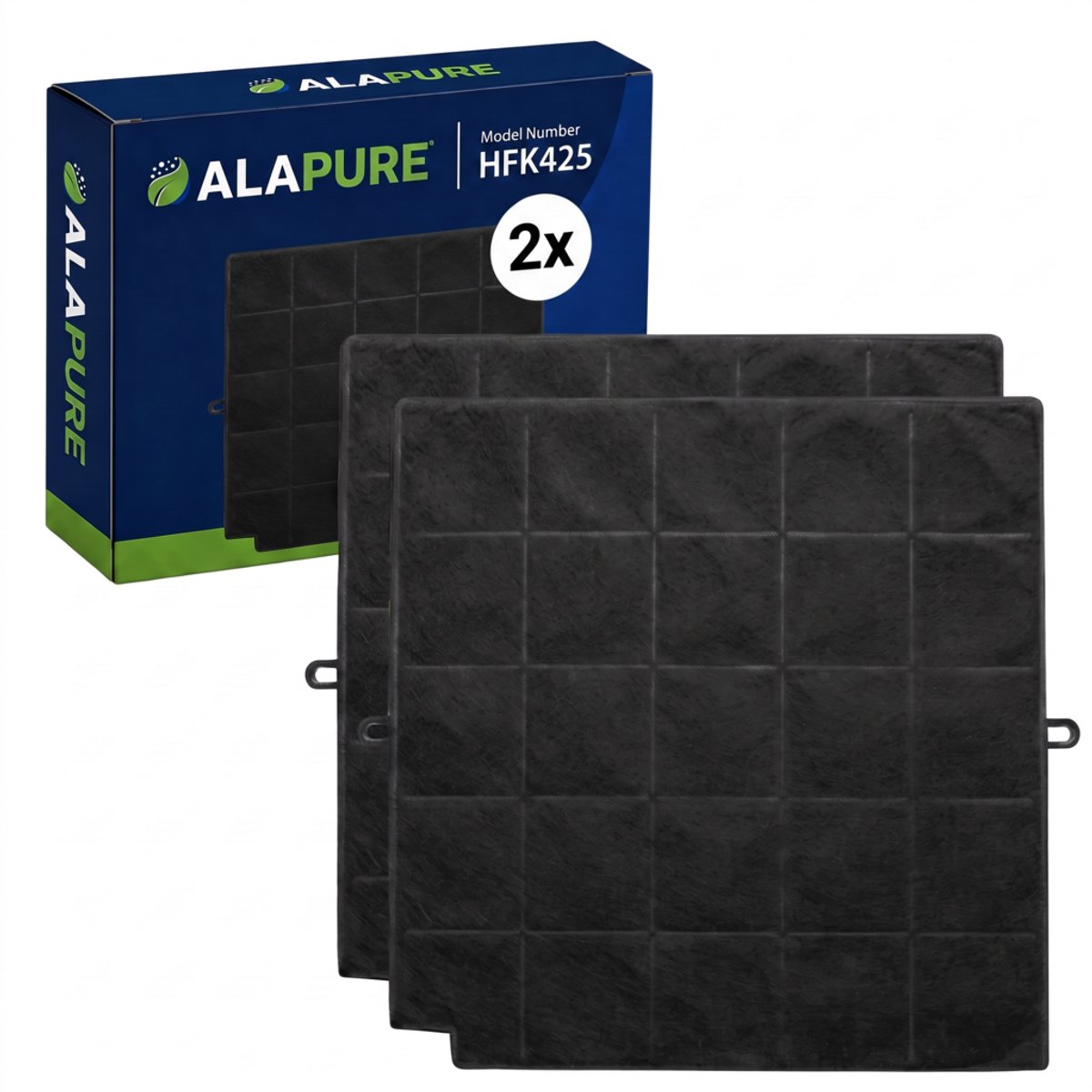 2x Koolstoffilter voor Airforce AFFCAF97CS / AFCFCAF97CS