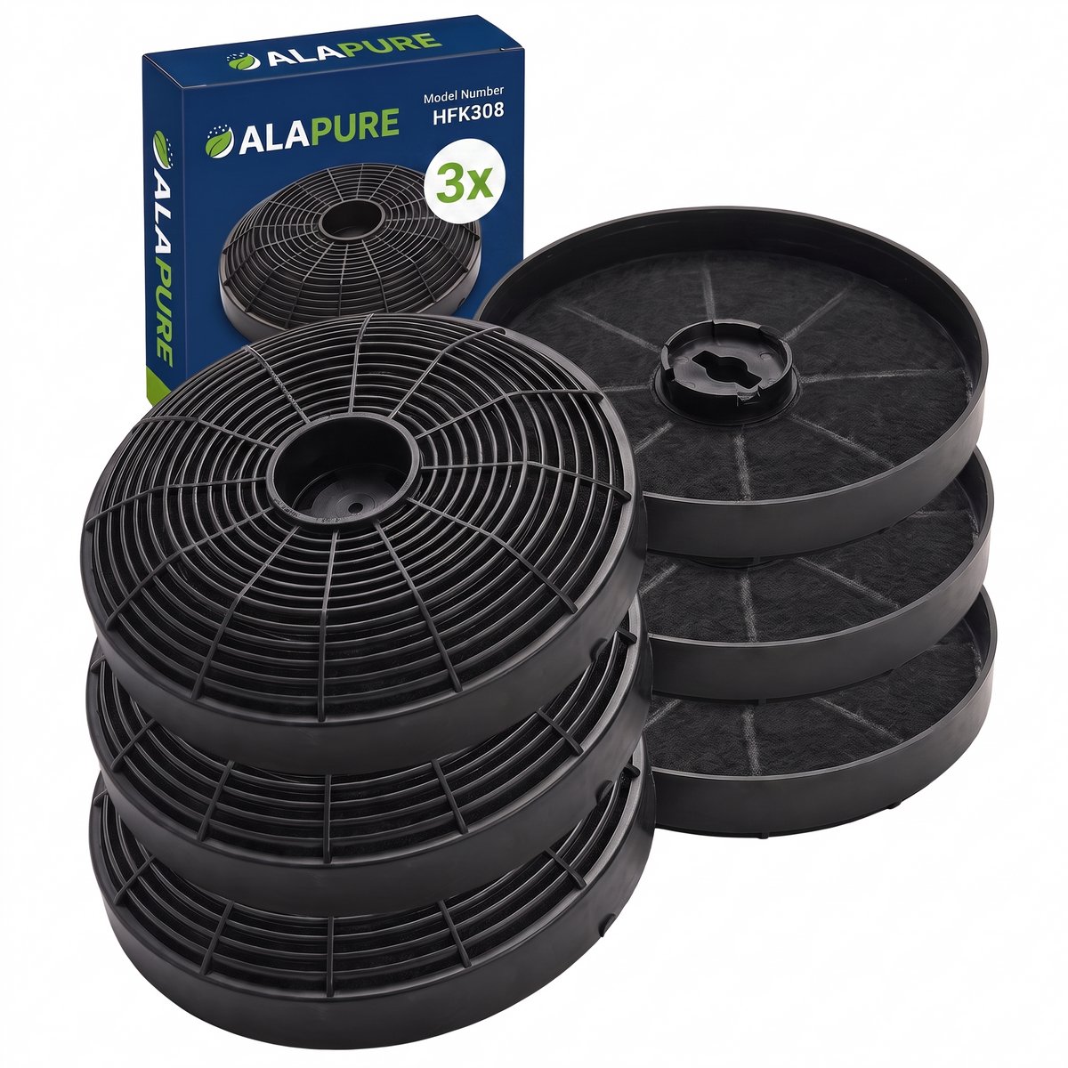 3x koolstoffilter voor Cobal HOTT0029